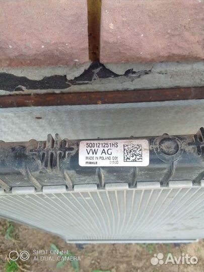 Радиатор volkswagen tiguan 2