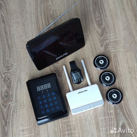 Кнопка вызова персонала, мастера / часы, пульт, та