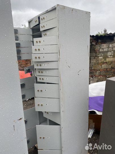 Железные стеллажи бу