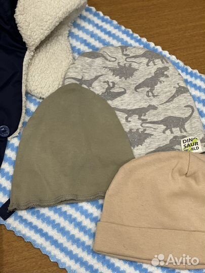 Детские шапки (зимняя и на тёплое время)