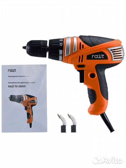 Дрель-шуруповерт электрическая TD-280KR
