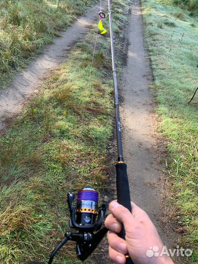 Спининг с катушкой бу