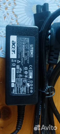 Блок питания для ноутбука acer 19v 2.15.ампер