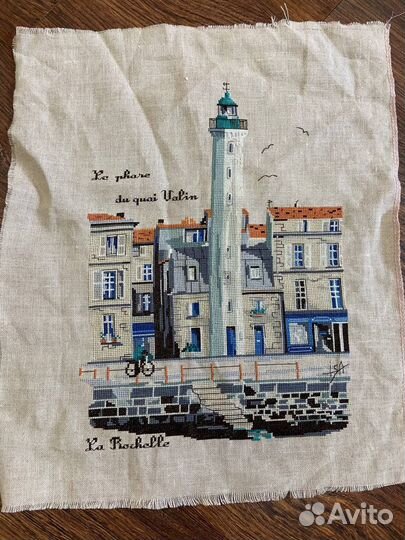 Готовая картина вышитая крестом