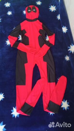 Карнавальный костюм детпул для взрослых