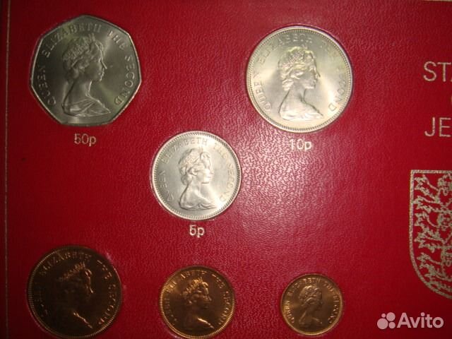Набор монет англии