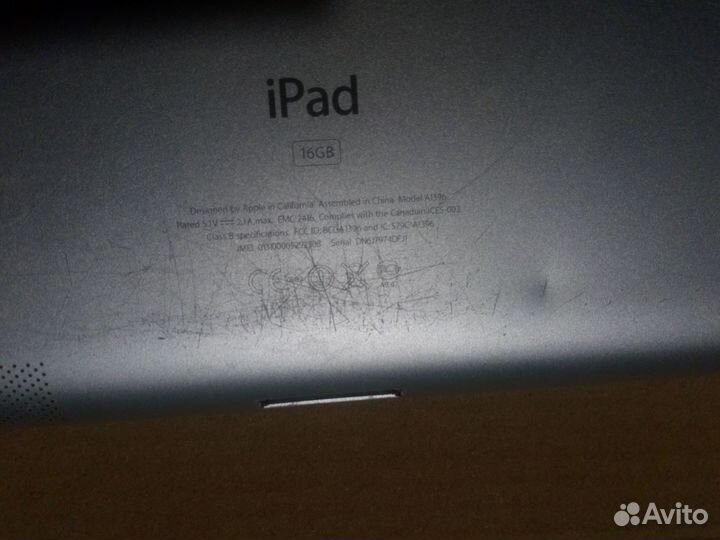 iPad a1396 на запчасти