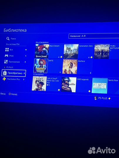 Sony playstation 4 slim+2геймпада и подписка