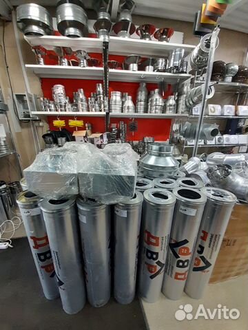 Дымоход для котла / Трубы из нержавейки