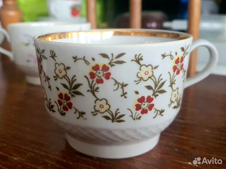 Чайные и кофейная чашки завод Пролетарий СССР