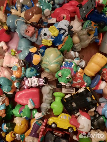 Игрушки из киндера 90х пакетом