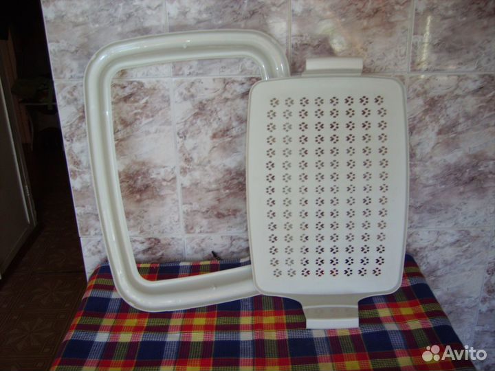 Кошачий туалет (крышка с сеткой без лотка) 33х44см