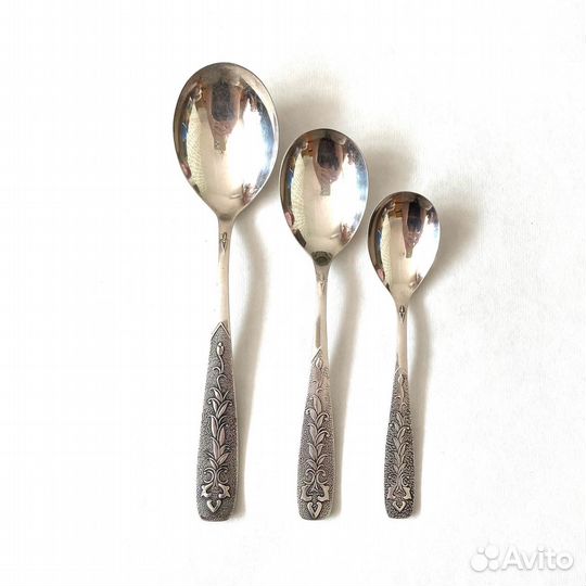 Набор столовых приборов времён СССР. 3 шт