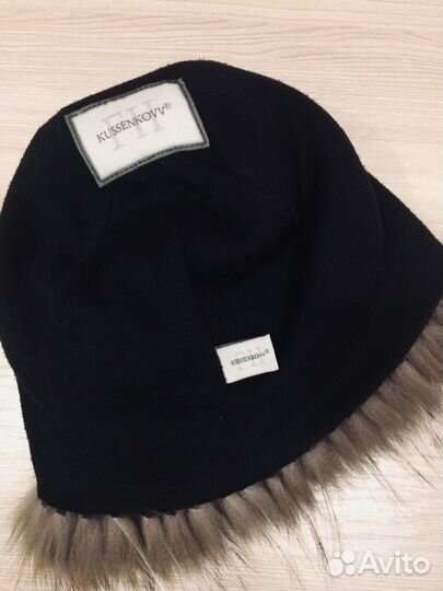 Женская шапка из чернобурки