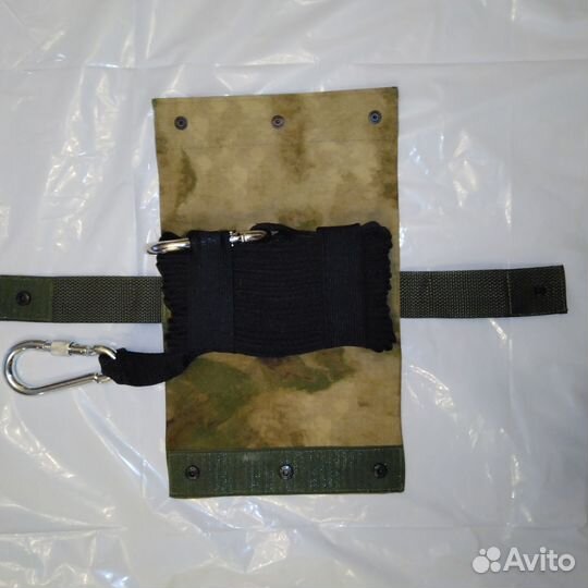 Стропа эвакуационная с карабинами и подсумком