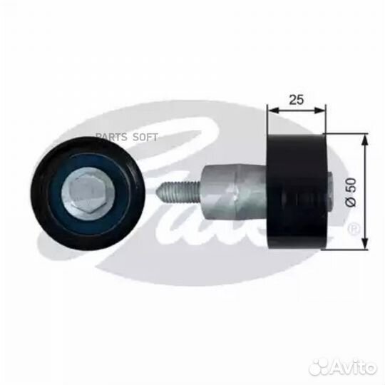 Gates T42317 Ролик обводной ремня грм 7786-21651