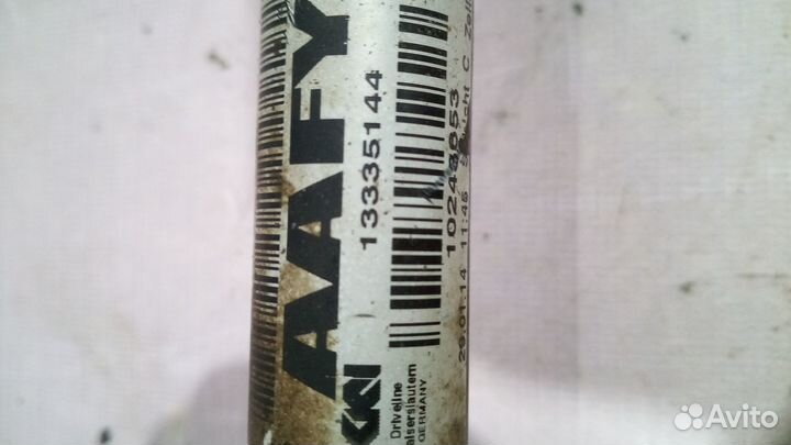 Полуось привод правая Opel Astra J