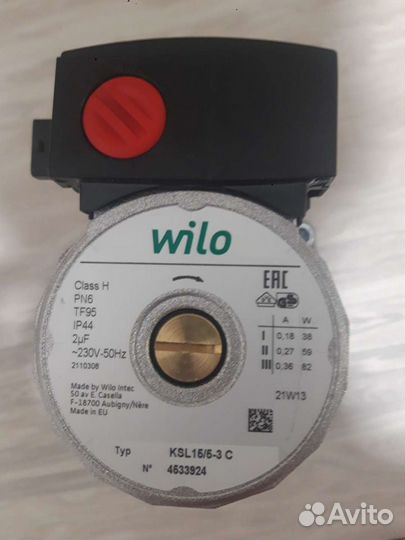 Насос Wilo KSL 15/5-3 C