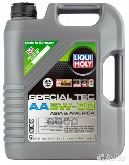 LiquiMoly 5W30 Special Tec AA (5L) масло моторн