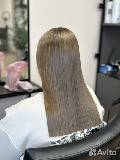 Модель на кератиновое выпрямление