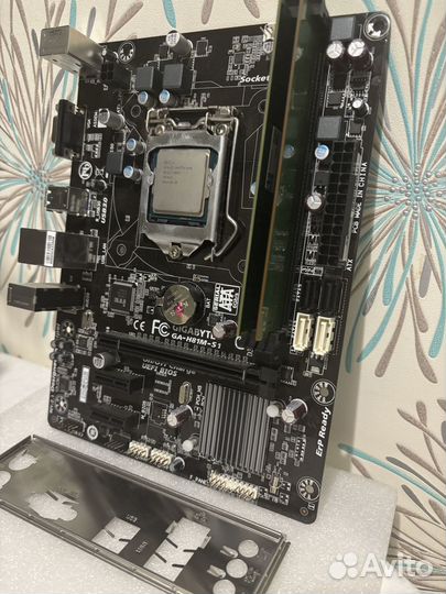 Комплект H81M + Intel Core i5 4590 + 8Gb