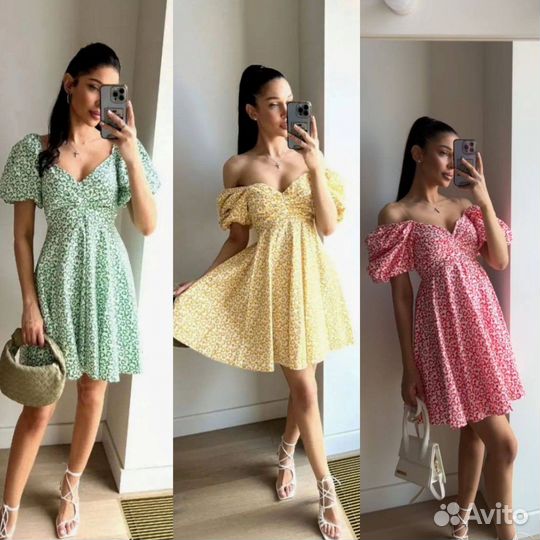 Воздушные летние платья новые