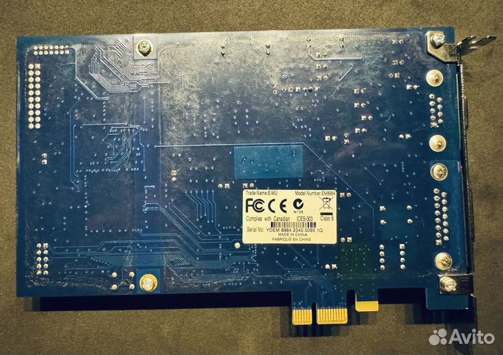 Звуковая карта Creative E-MU 0404 PCIe