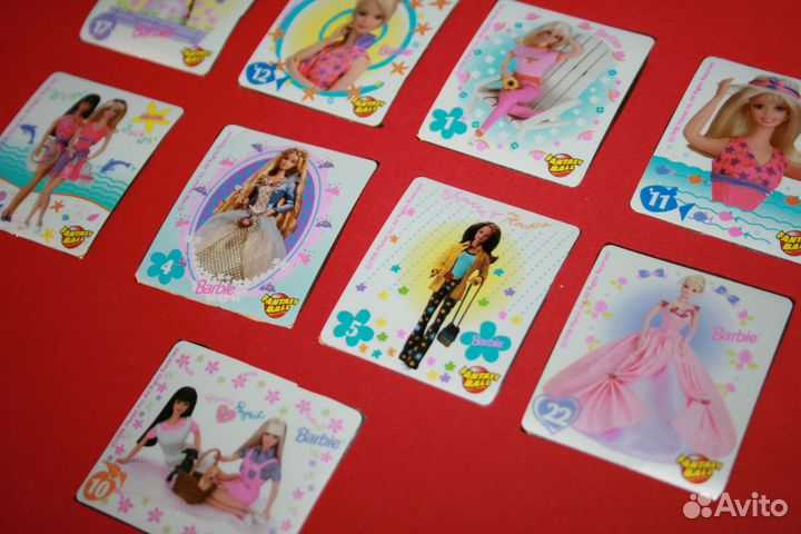 Наклейки Barbie Fantasy Ball 2000-е
