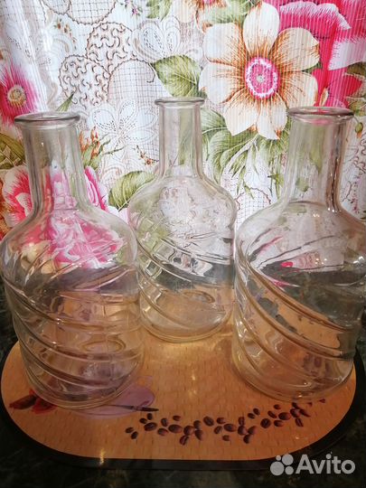 Штофы и графины СССР