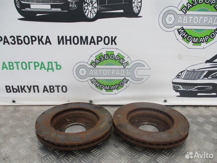 Диск тормозной передний SsangYong Kyron 2008г