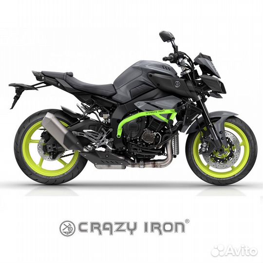 Защита race rail crazy iron yamaha MT-10