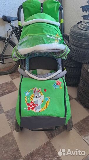 Коляска санки