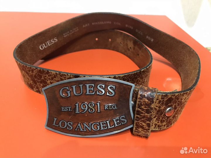 Мужской ремень guess