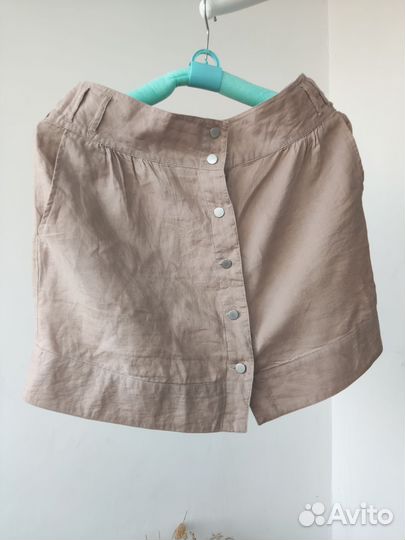 Юбка лен италия