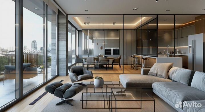 Перегородка межкомнатная