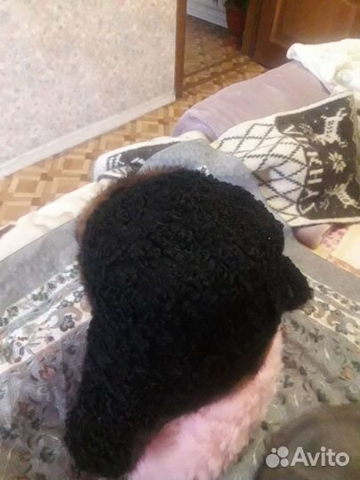 Норковая шапка мужская ушанка