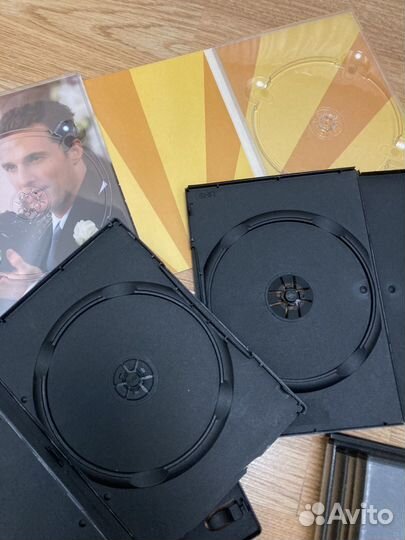 Коробки для dvd дисков 10 шт