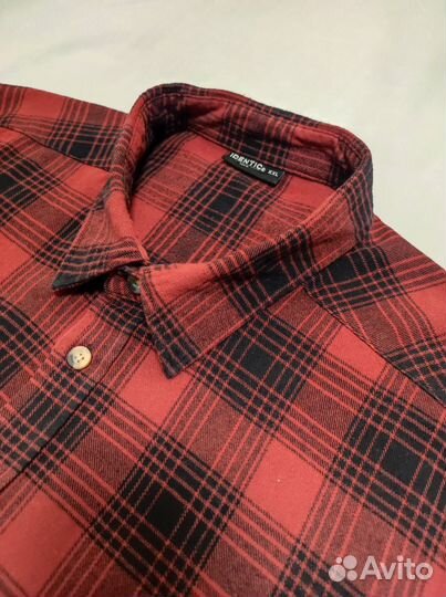 Брендовая тёплая рубашка 