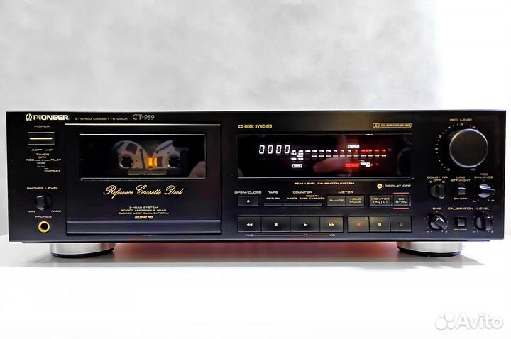 Кассетная Дека Pioneer CT-959, 1990г