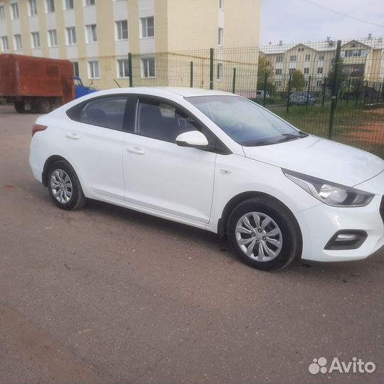 Hyundai Solaris 1.4 МТ, 2017, 106 500 км