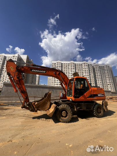 Колёсный экскаватор DOOSAN Daewoo SOLAR 180W-V, 2012
