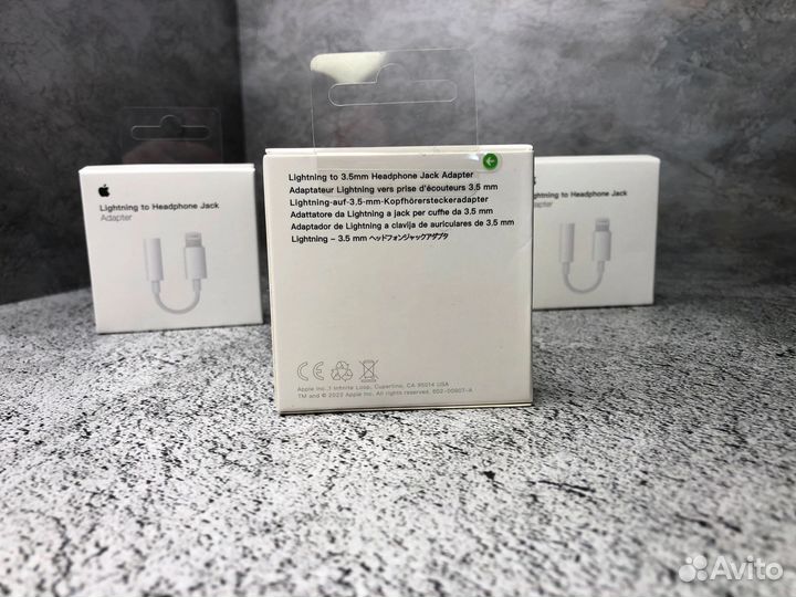 Переходник для айфона и с миниджека на лайтнинг