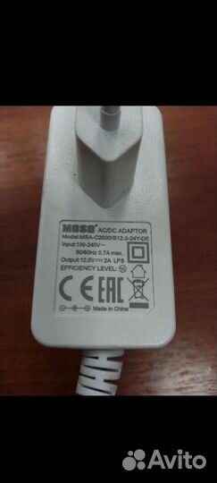 Адаптер блок питания 12v