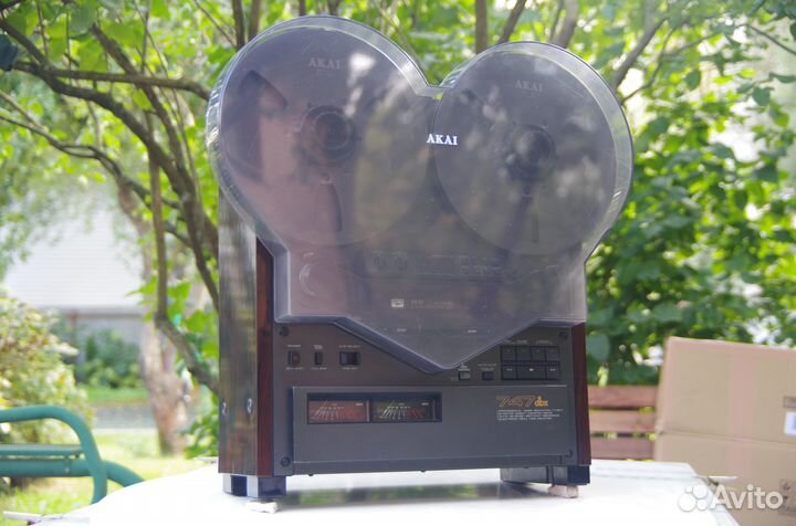 Akai GX-747dbx, обслуженный