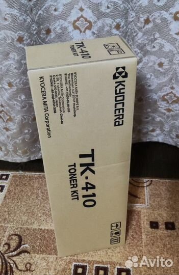 Тонер-картридж Kyocera TK-410 Черный (Black) ориг