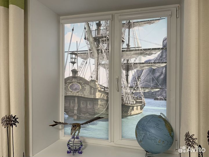 Рулонные шторы роллайт с фотопечатью