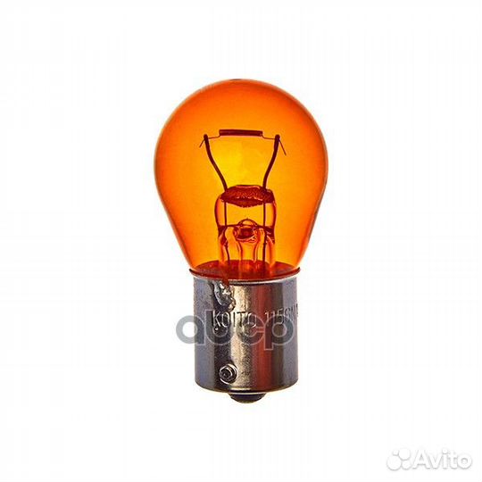 Лампа PY21W Koito 12V 27W 4574A koito