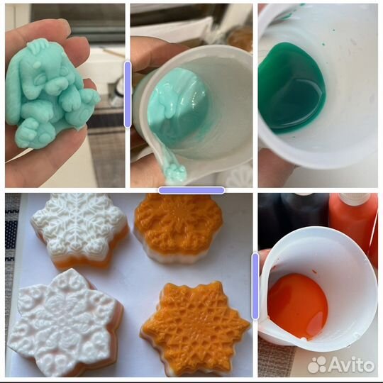 Красители-пигменты,паста для мыла