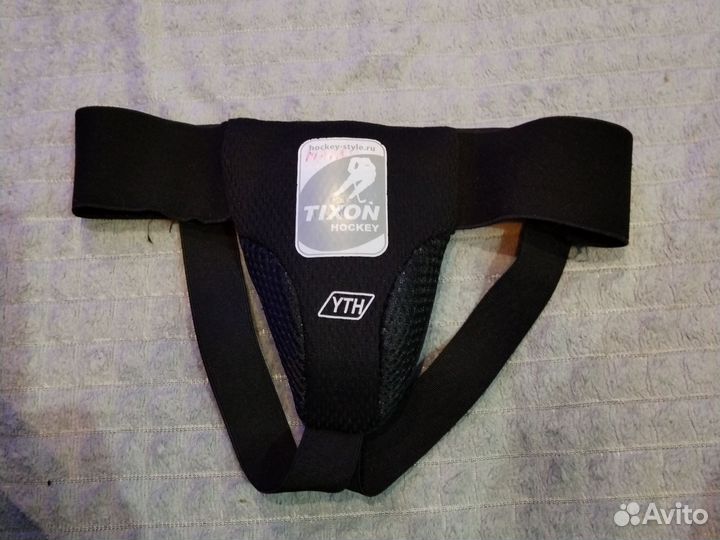 Защита паха игрока хоккейная детская Tixon