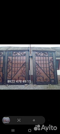 Кованные ворота